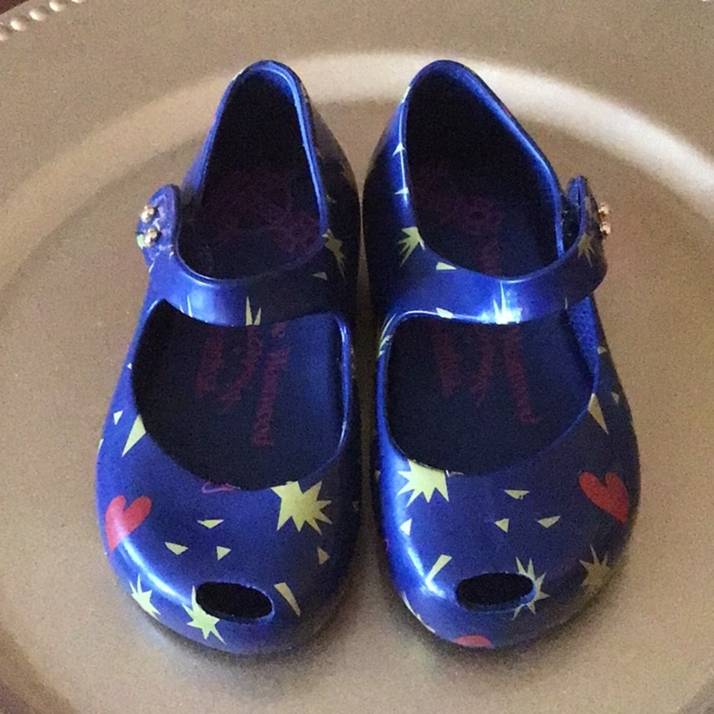 NWOT Mini Mellissa Limited Edition Baby Shoes.